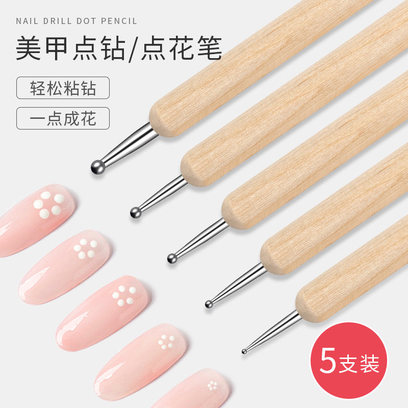 5 Pack Dot Pen