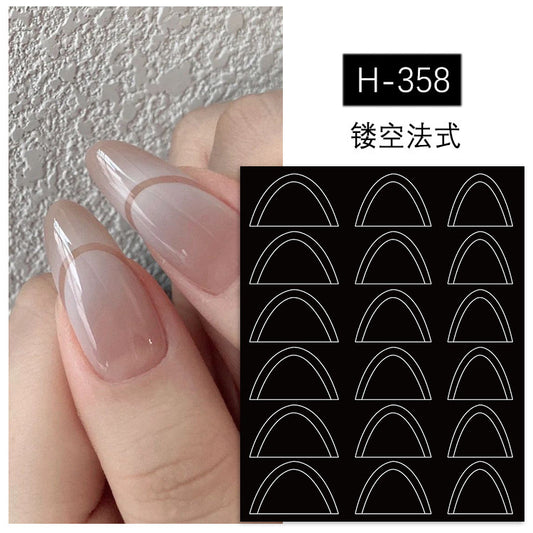 French Nail Stickers