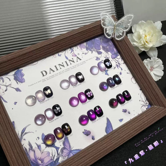 9 Pack Cat Eye Gel